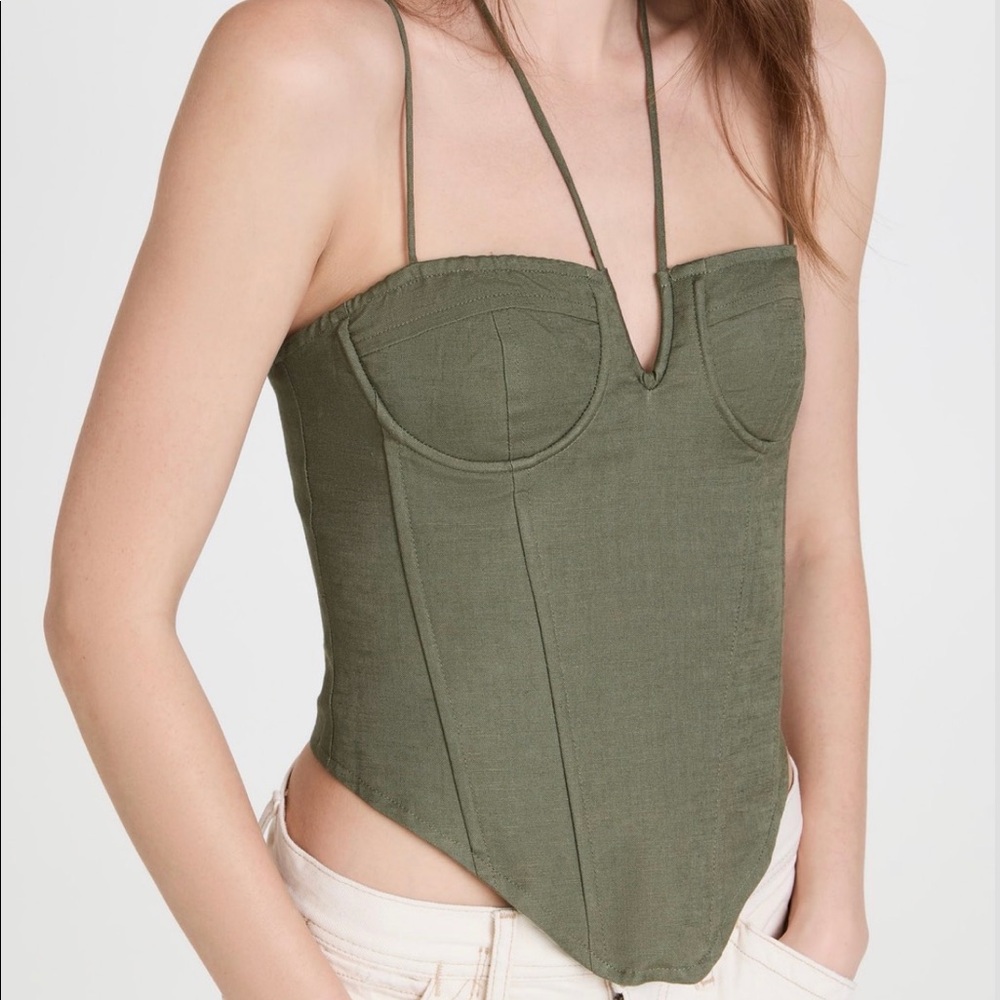 Lioness Green Corset